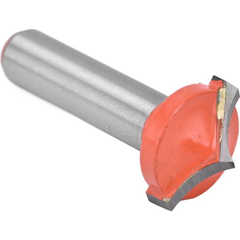 Fraise CNC carbure de tungstène corps acier 45 anti-recul revêtement PTFE queue ronde 8mm taille nette 18mm pour tiroirs (1/5)