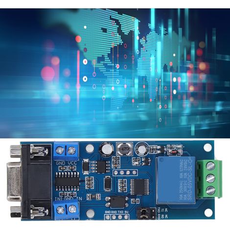 1-Kanal Modbus RTU RS232/TTL UART Steuerrelaismodul, 7–24 V DC (1/5)