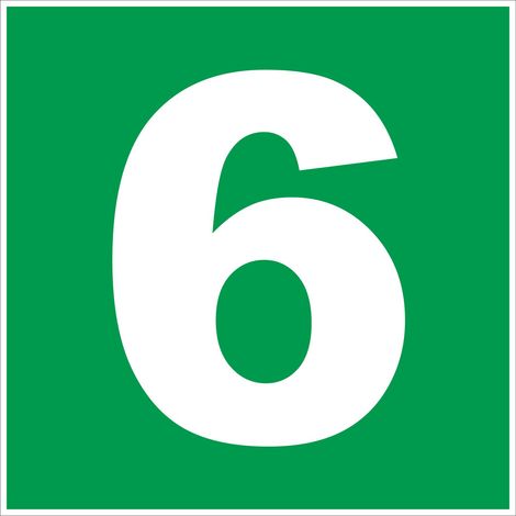N°6 - 200x200mm - Rigide Vert - 4220512