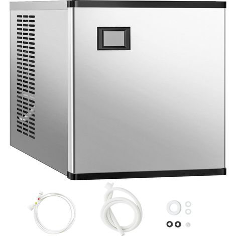 Machine à glaçons professionnelle 227 kg/24 h, tête seule, nettoyage automatique (1/5)