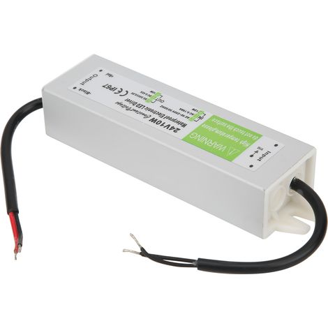 Alimentation LED électronique étanche professionnelle 10 W, AC 90-250 V (50/60 Hz) DC 24 V (1/5)