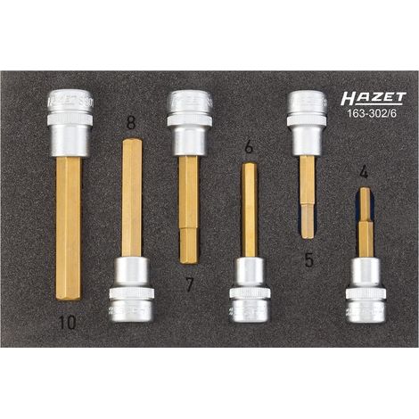 Werkzeugmodul 163-302/6 6-tlg.HAZET (1/5)
