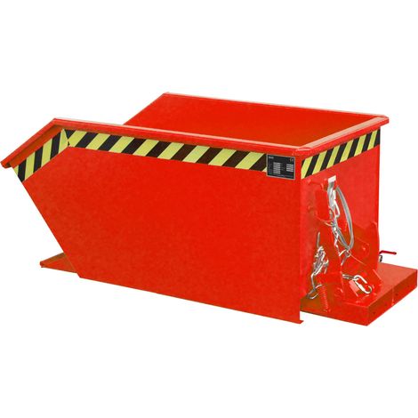 Bauer Spänebehälter SGU 30, lackiert, Feuerrot