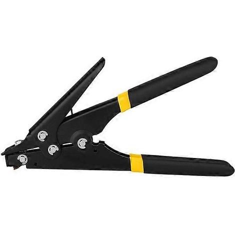 Outil de serrage de colliers de serrage pour la fixation et la coupe, outil de serrage rapide avec contrôle de tension réglable (1/5)