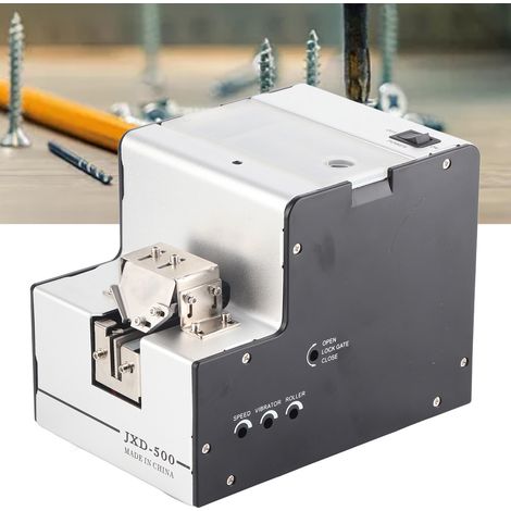 Machine d'alimentation/d'agencement de vis automatique JXD-500, 100-240 V, norme européenne (1/5)