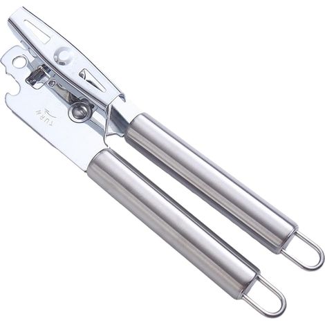 Ouvre-Boîte Cuisine Outil De Robuste En Acier Inoxydable Plein (1/5)