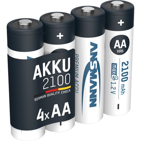 ANSMANN Akkuzelle maxE 1,2 V 2100 mAh - 5035052 (1/5)