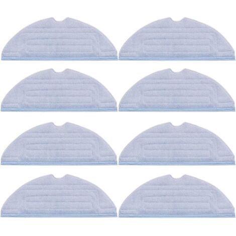 Lot de 8 lingettes de rechange pour Roborock S7 T7S T7S puls G10 accessoires, microfibre douce, lavable et réutilisable (1/5)
