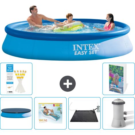 Easy Set Pool Rund - 366x76 cm - 7-teilig S45