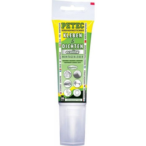 Incollaggio E Sigillatura Ecoline 80 Ml, Trasparente (25)
