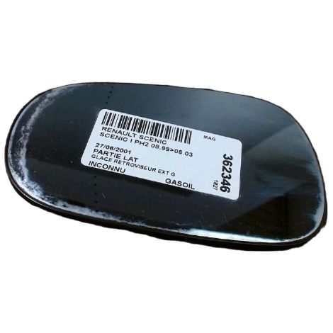 [PRODUIT D'OCCASION] Glace Retroviseur Exterieur G RENAULT Scenic I Ph2 99-03 ♻️ Ref Oe. 7701040426 - Garantie à vie (1/3)