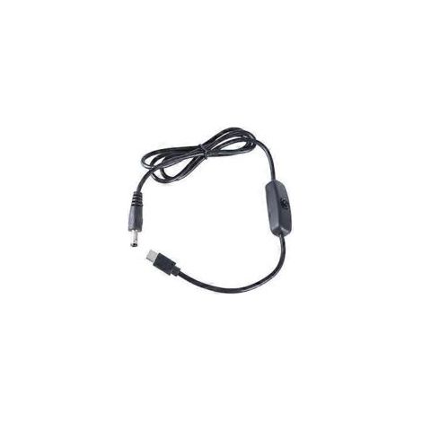 USB-C-zu-DC-Konverterkabel 5,5 x 2,1 mm (Rundstecker) 5 V bis 12 V für Router, Lüfter und Lautsprecher – Crezuo (1/5)
