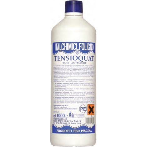Antialghe antibatterico per piscine piscina 1 kg italchimici per acqua limpida (1/4)