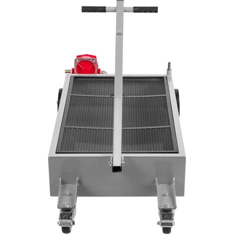 Bac de vidange d'huile 57 L à profil bas, pliable, avec pompe, tuyau et roulettes pivotantes, pour voitures, SUV et camions (1/5)