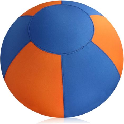 Balle de berger pour chiens, 45 cm (18 pouces), en PVC avec housse zippée en polyester résistant aux griffures. Jouet interactif et polyvalent pour chevaux et moutons.