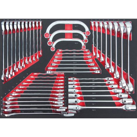 KS  TOOLS  SCS  Juego  de  llaves  48pzs.  en  incrustación  de  sistema  1/1  -  711.0048 (1/2)