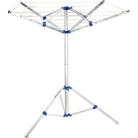 Stendibiancheria in alluminio a 4 bracci con sacca per il trasporto portata max 25 kg (1/4)