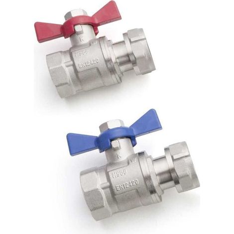 Kugelhahn DN 32 für Industrieverteiler IM-D S (1/2)