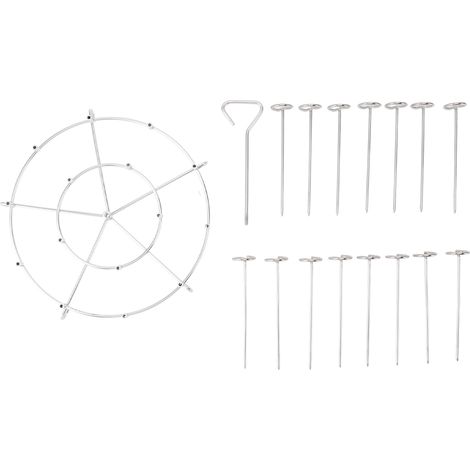 Support à brochettes pour friteuse, multifonctionnel, vertical, gain de place, en acier inoxydable 304, accessoire pour barbecue à kebab, pour friteuse de 8 pintes (7,6 L), 200 x 130 mm / 7,9 x 5,1 po (1/5)