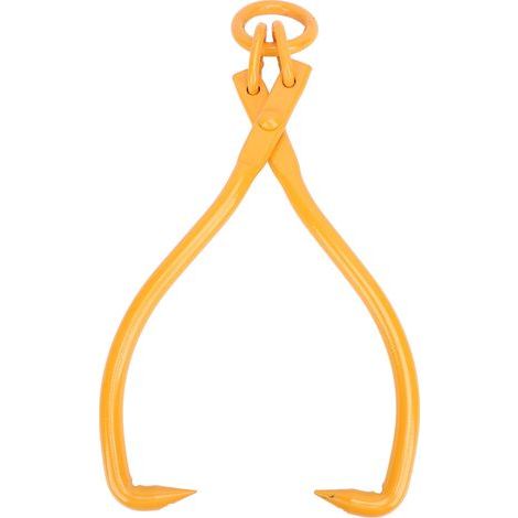 16-inch Log Lifting Clamp - Professional Steel Clamp, Strong Grip, for Wood/Loading (1/5)