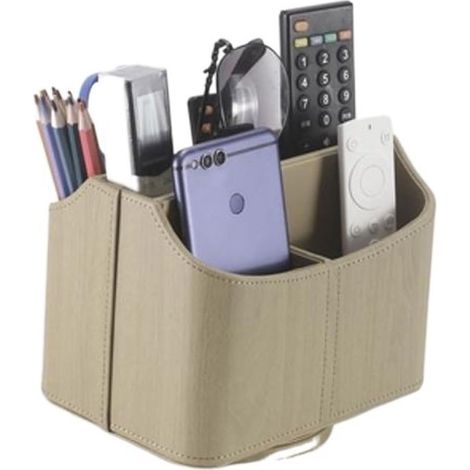 Caja de almacenamiento giratoria de 360 grados para mandos a distancia，Caja de almacenamiento para escritorio (1/5)
