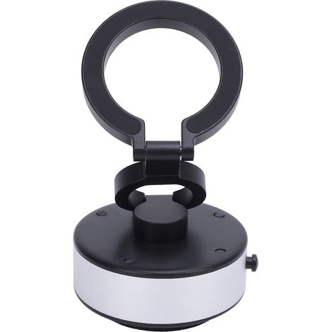 Support de Voiture électrique à Aspiration Magnétique Support de Téléphone Rotatif à 360 Degrés pour Bureau et Voiture (Silver) (1/5)