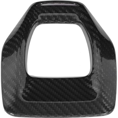 Mittelkonsolen-Schalthebelabdeckung aus Kohlefaser, passend für Alfa Romeo Giulia / Stelvio 2020 (1/5)