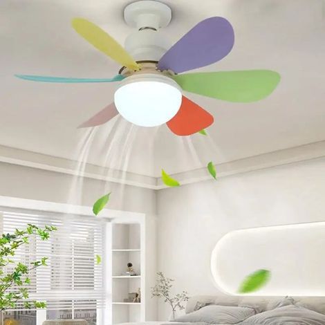 1 unité Spécifications : Modèle avec télécommande Couleur : Multicolore Matériau : Plastique Ventilateur ultra-silencieux 30 W pour la maison (1/5)