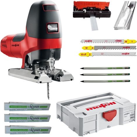 Mafell Präzisionsstichsäge P1cc MaxiMAX 230 V + 3x Zollstock + 3x Bleistift (1/2)
