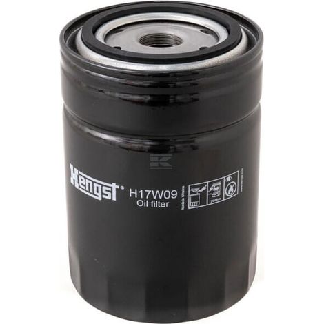 Filtro de aceite HENGST H17W09 (1/4)