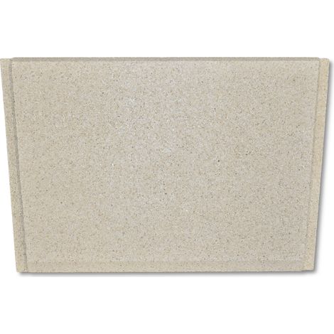 Déflecteur pour poêles à cheminée Dalma de Fireplace - vermiculite - dimensions d'encastrement parfaitement adaptées (1/4)