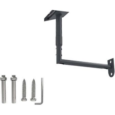 Support de toit en L pour Starlink Gen3 avec adaptateur, compatible avec les antennes paraboliques standard V3 Starlink. (1/5)