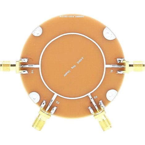 Ringförmiges Leistungsverteilermodul, Verteilerplatine, elektronische Testplatine, Komponente 2,4 GHz