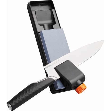 SET DE AFILADO PREMIUM FISKARS - PIEDRA DE AFILAR (1/2)