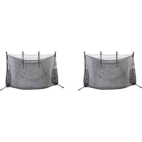 2X Sac de Rangement pour de Flotteur de Piscine, Grand Organisateur de Flotteur de Piscine, Sac en Suspendu pour Balles, Flotteurs, Gonflables à l'eau (1/4)