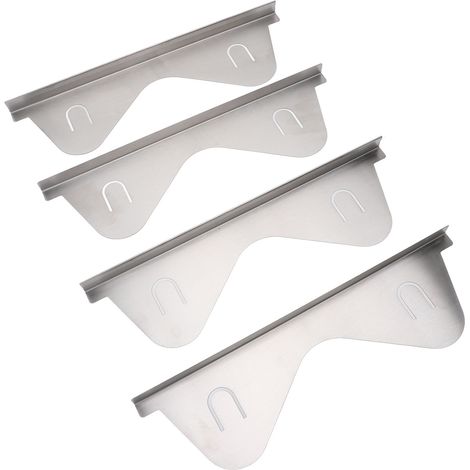 2 paires cache-fente inox ajustable 13,78 à 27,56 in pour cuisinière plan de travail remplisseur plaque cuisson lavable cuisine (1/5)