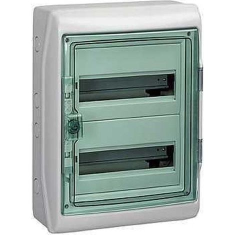 SCHNEIDER 13983 Coffre KAEDRA 2 rangs avec 24 modules 460x340x160 (1/2)
