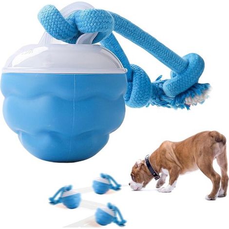 Balle Interactive Pour Chien - Détecte Obstacles - Mouvements Réalistes Imprévisibles - Usage Intérieur Extérieur - Bleu - 1 Pièce (1/5)