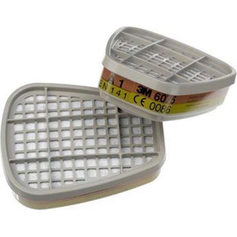 3M™ 6055 Filter A2 Bajonett-Anschluss für Maskenserien 6000, 7000+7500 (1/2)