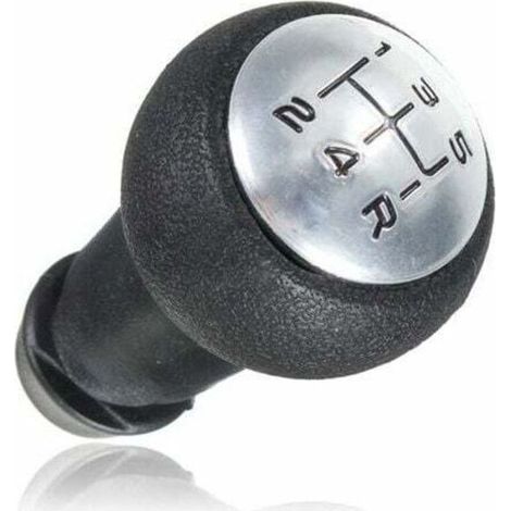 POMMEAU LEVIER VITESSE MANUEL Chrome PR PEUGEOT 106 206 306 406 107 207 307 407-Crezuo (1/4)
