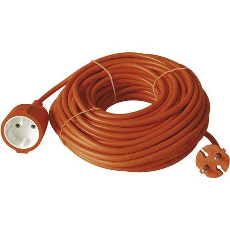 Emos Cavo di Estensione da Giardino 30 metri arancione robusto