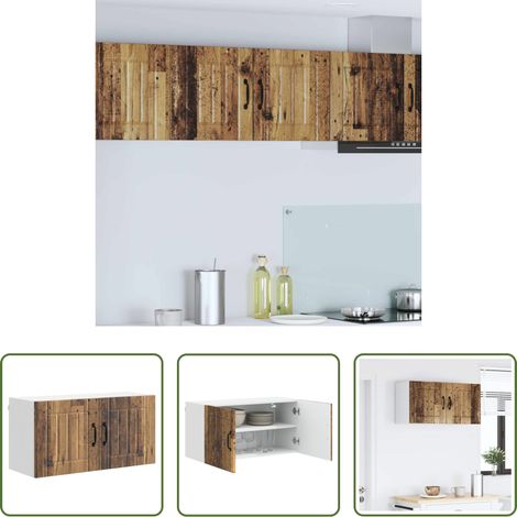 Küchenschrank Altholz - Küchenschrank Altholz 80 x 31 x 40 cm Holzwerkstoff (1/5)
