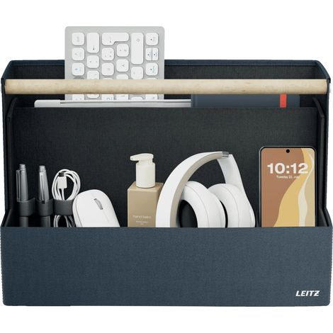 Leitz 61970089 bandeja de escritorio/organizador Tela Gris Oscuro (1/5)