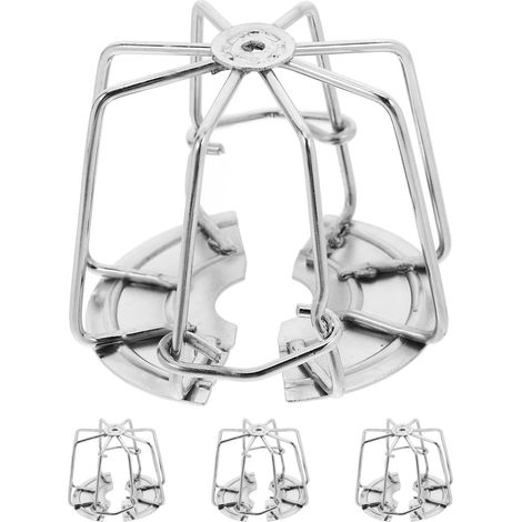 Lot de 4 couvercles de Protection pour sprinklers à Montage Plafond - Dôme de Protection pour sprinklers Incendie - Écran de Suspendu - Boîtier Mural et latéral pour intérieur de Bureau (1/5)