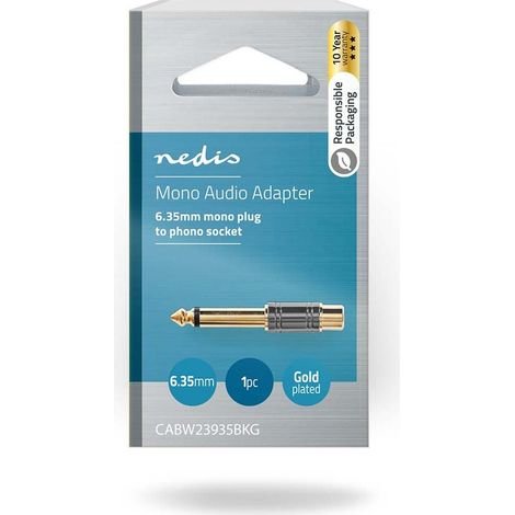 Nedis MONO AUDIO ADAPTER 1STK BOX (CABW23935BKG SI)
