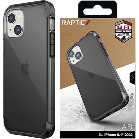 Custodia Raptic X-Doria Air per iPhone 14 Plus, cover rinforzata grigia (1/5)