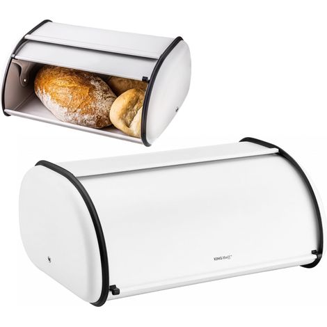 Panera de acero Kinghoff KH-1864, blanca