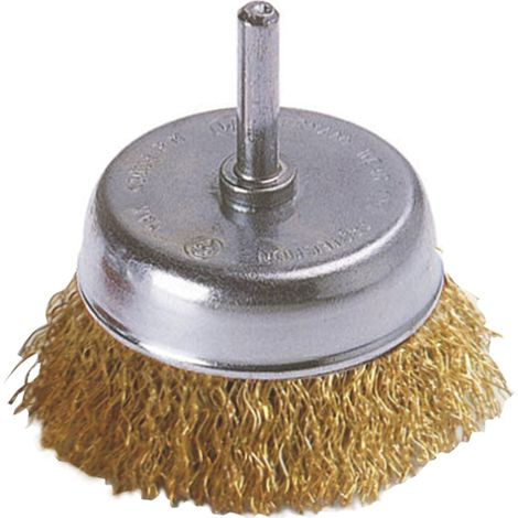 Utilia SPAZZOLA A TAZZA CON GAMBO  Ø mm. 75 10.00 pz