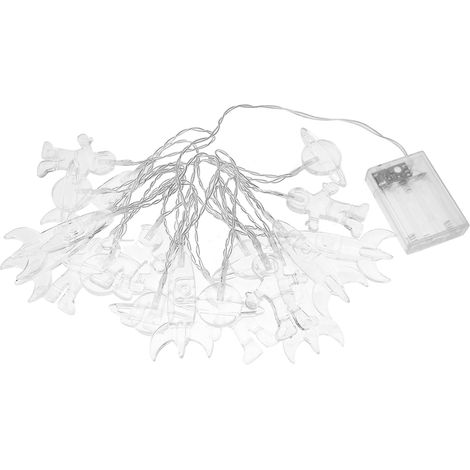 Luces De Cuerda Con 20 Led - Decoración Para Habitación Infantil Fiesta Hogar Navidad (1/5)
