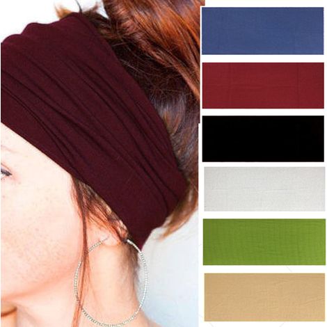 Lot de 6 tubes en spandex pour dreadlocks, élastiques extensibles unisexes à extrémités ouvertes. (1/5)